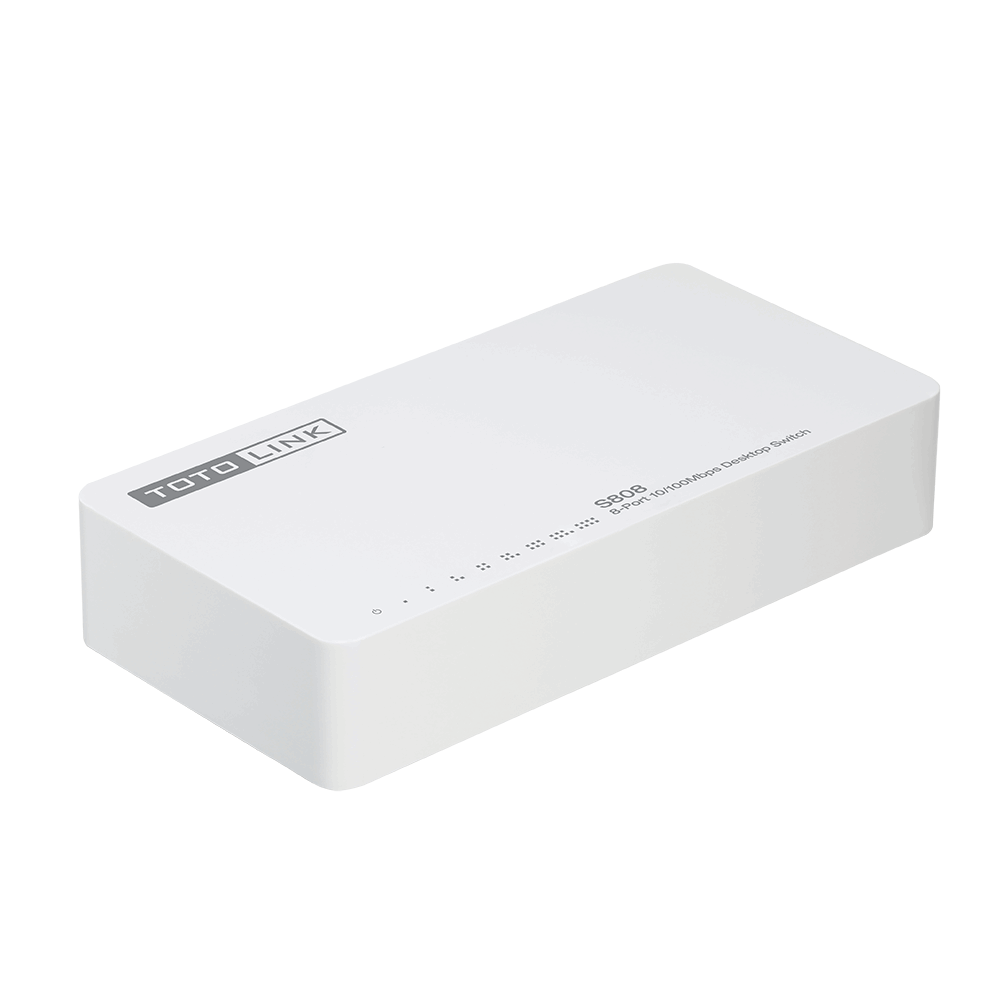 TOTOLINK S808 8埠家用乙太網路交換器