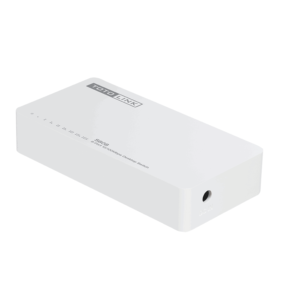 TOTOLINK S808 8埠家用乙太網路交換器