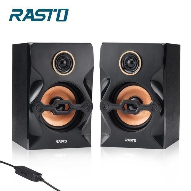 RASTO RD3 搖滾爵士2.0聲道多媒體喇叭     usb供電