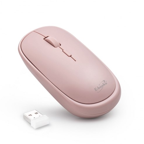 E-books M61 無印風超靜音無線滑鼠