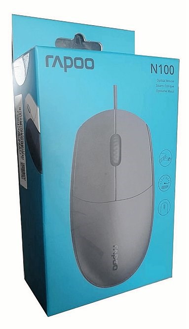 Rapoo 雷柏 N100 有線光學滑鼠