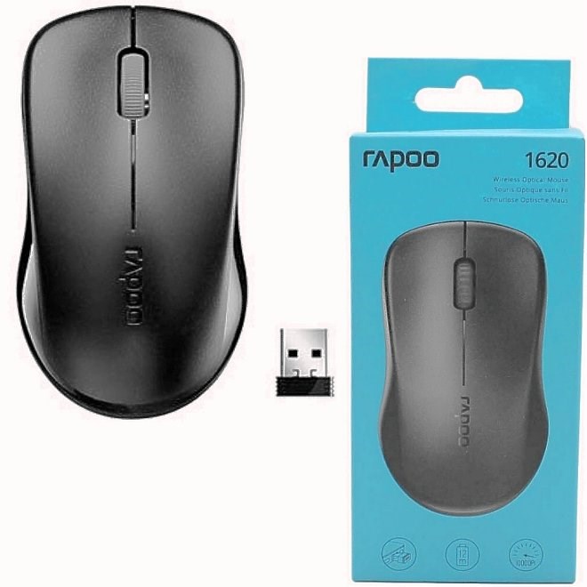 rapoo 雷柏】無線光學滑鼠(RAPOO 1620)