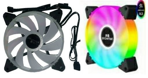 冰曼風扇12公分 5VARGB