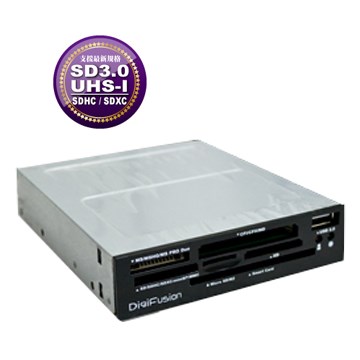 DigiFusion ATM 101 in 1 極速內接式 8 插槽讀卡機
