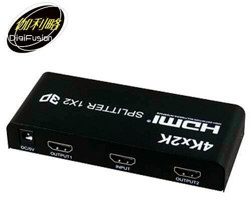 伽利略 HDMI 4K2K影音分配器 1進2出 HDS102A