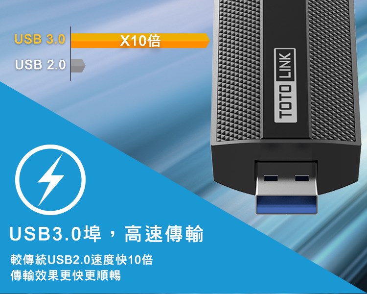 Totolink X6100UA AX1800 WiFi 6 USB 無線網卡
