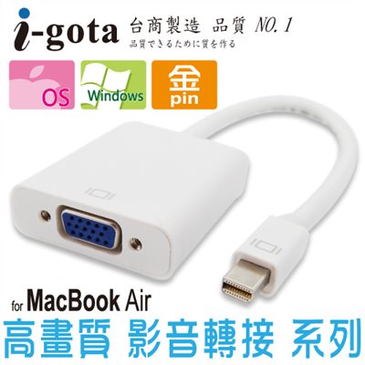 i-gota  Mini DisplayPort-VGA (MDP-VGA015)