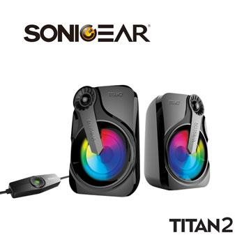 【SONICGEAR】TITAN 2 炫彩USB 2.0多媒體音箱ITAN 2 炫彩USB 2.0多媒體音箱