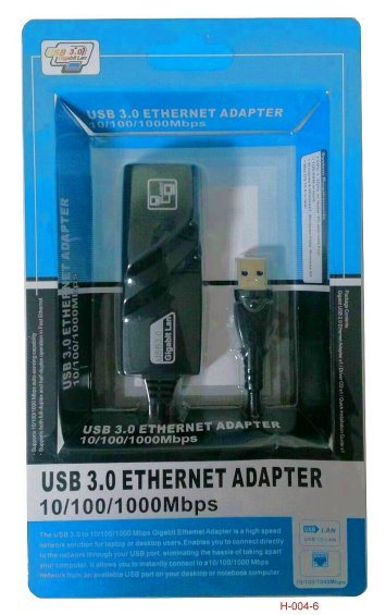USB 3.0高速1000Mbps 外接網卡