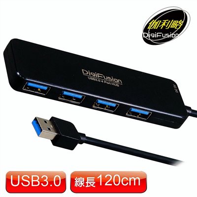 伽利略AB3-L412   USB 3.0 4埠 HUB 120公分